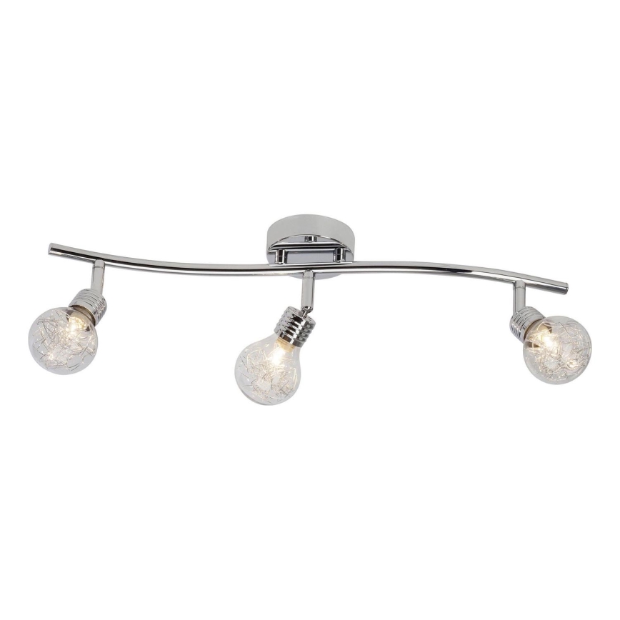 Brilliant - Taškinis šviestuvas BULB 3xG9/28W/230V blizgus chromas