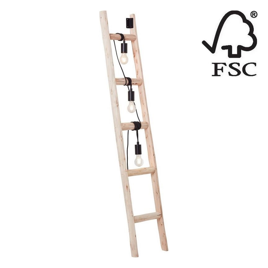 Brilliant - Toršeras LADDER 3xE27/42W/230V - FSC sertifikuota