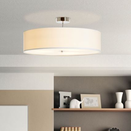 Brilliant - Tvirtinamas sietynas ANDRIA 3xE27/60W/230V diametras 60 cm balta