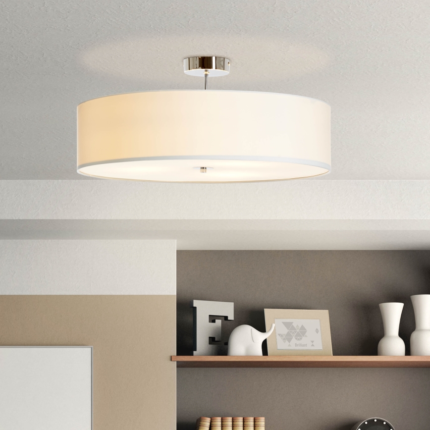 Brilliant - Tvirtinamas sietynas ANDRIA 3xE27/60W/230V diametras 60 cm balta