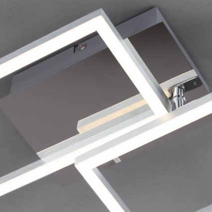 Brilo 3158-018 - LED Pritemdomas tvirtinamas sietynas FRAME 2xLED/20W/230V 2700-5000K Wi-Fi Tuya + nuotolinio valdymo pultas