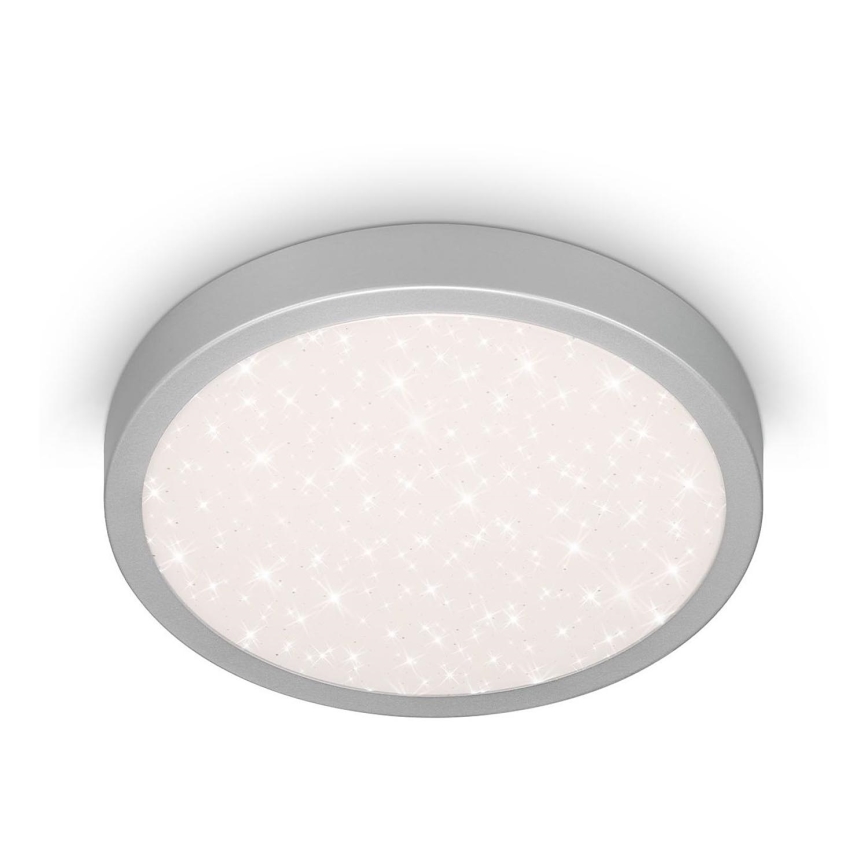 Brilo 3649-014 - LED lubinis vonios šviestuvas RUNA LED/18,5W/230V IP44 sidabras