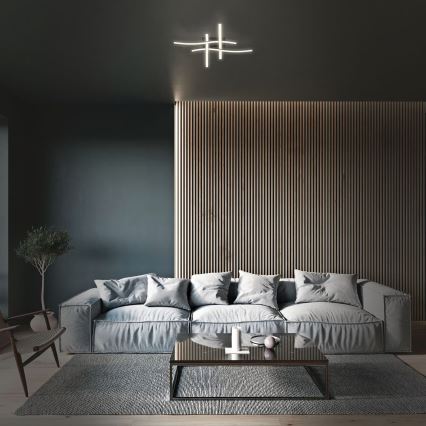 Brilo 3677-045 - LED lubinis šviestuvas LED/14,4W/230V juodas