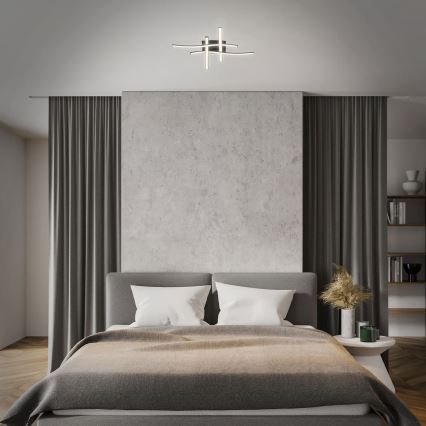 Brilo 3677-045 - LED lubinis šviestuvas LED/14,4W/230V juodas