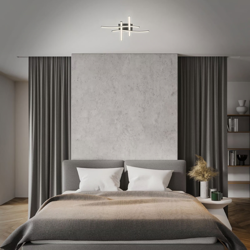 Brilo 3677-045 - LED lubinis šviestuvas LED/14,4W/230V juodas