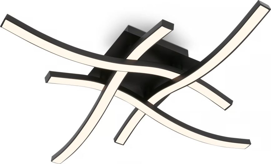 Brilo 3677-045 - LED lubinis šviestuvas LED/14,4W/230V juodas