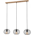 Brilo 4037-035 - Pakabinamas šviestuvas ant laido WINKI 3xE27/40W/230V