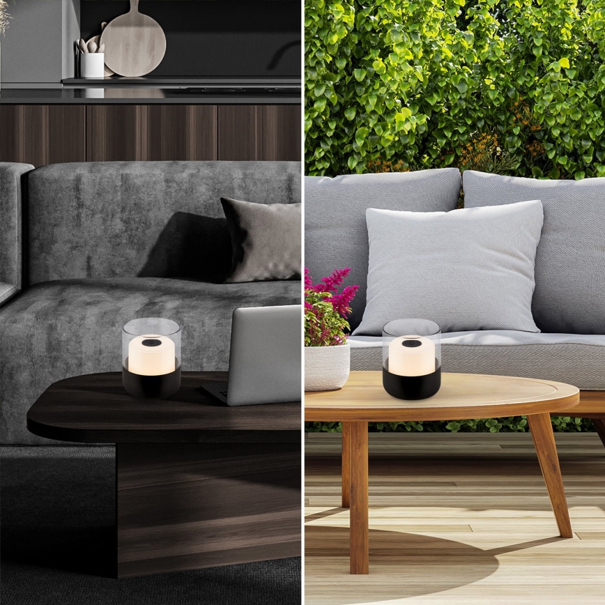 Brilo - dimeriuojama lauko įkraunama stalinė LED lempa LILET LED/2W/5V IP44