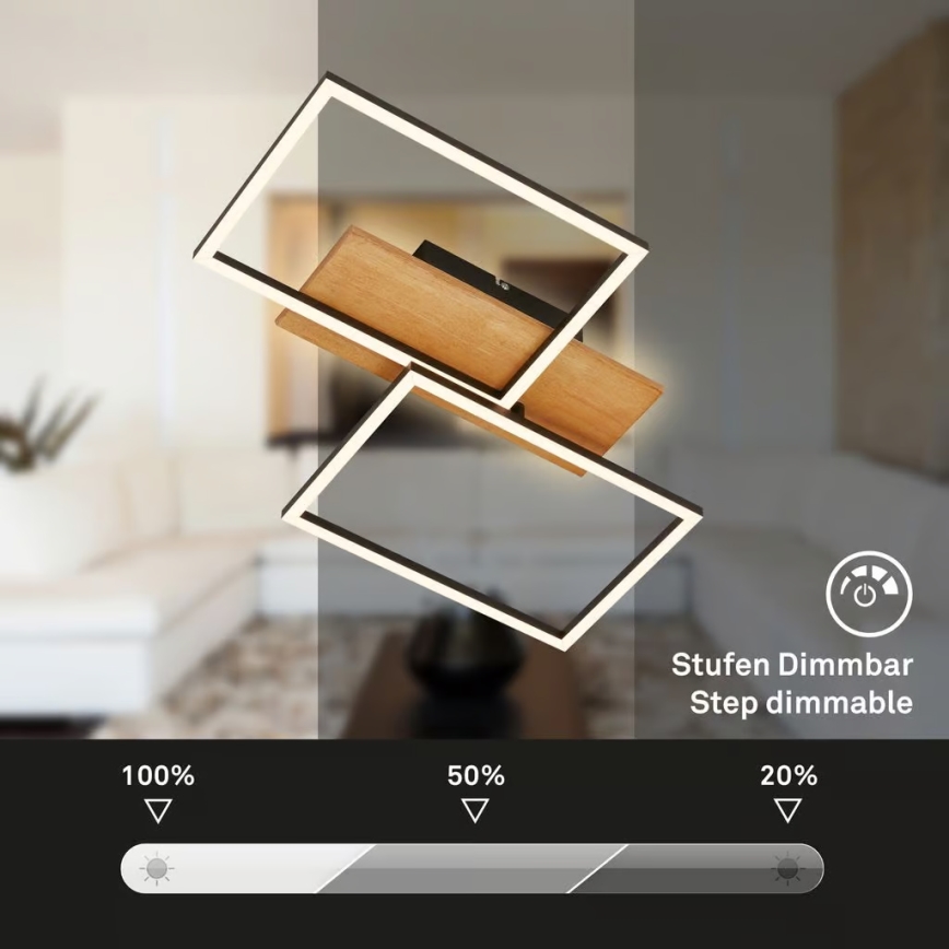 Brilo - dimeriuojamas lubinis LED šviestuvas CORNICE LED/30W/230V 3000K