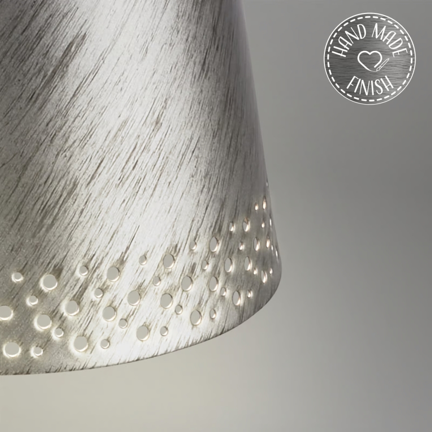 Brilo - LED su reguliuojamu ryškumu įkraunama jutiklinė lauko stalinė lempa KIKI LED/2,6W/5V IP44 2600 mAh sidabrinė