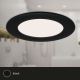 Brilo - KOMPLEKTAS 3x LED įleidžiamas lubinis vonios šviestuvas FLAT LED/7W/230V IP44