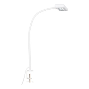 Brilo - LED Lankstus Stalinis šviestuvas su segtuku TRASNA LED/7,5W/230V balta