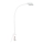 Brilo - LED Lankstus Stalinis šviestuvas su segtuku TRASNA LED/7,5W/230V balta