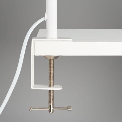 Brilo - LED Lankstus Stalinis šviestuvas su segtuku TRASNA LED/7,5W/230V balta