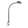 Brilo - LED Lankstus Stalinis šviestuvas su segtuku TRASNA LED/7,5W/230V juoda