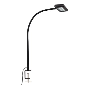 Brilo - LED Lankstus Stalinis šviestuvas su segtuku TRASNA LED/7,5W/230V juoda