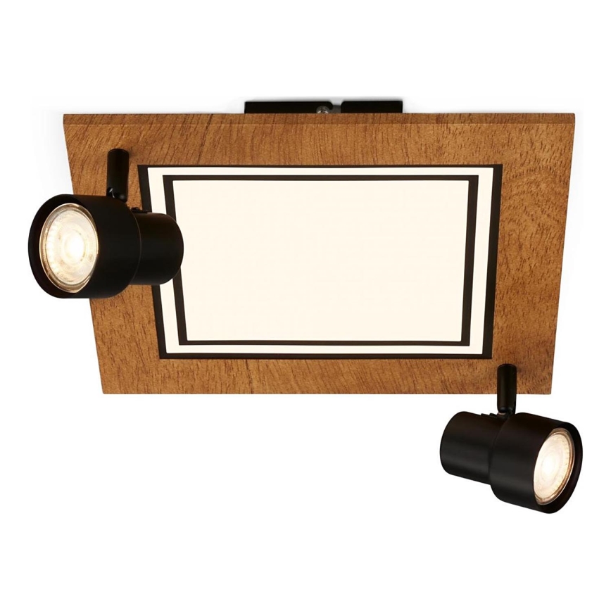 Brilo - LED lubinis šviestuvas LED/12W/230V + 2xGU10/9W 3000K