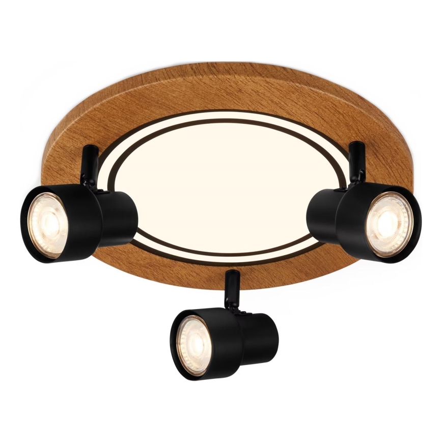 Brilo - LED lubinis šviestuvas LED/12W/230V + 3xGU10/9W 3000K