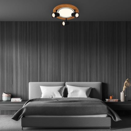 Brilo - LED lubinis šviestuvas LED/12W/230V + 3xGU10/9W 3000K