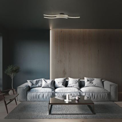 Brilo - LED lubinis šviestuvas LED/19W/230V 3000K juoda