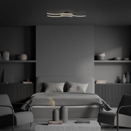 Brilo - LED lubinis šviestuvas LED/19W/230V 3000K juoda