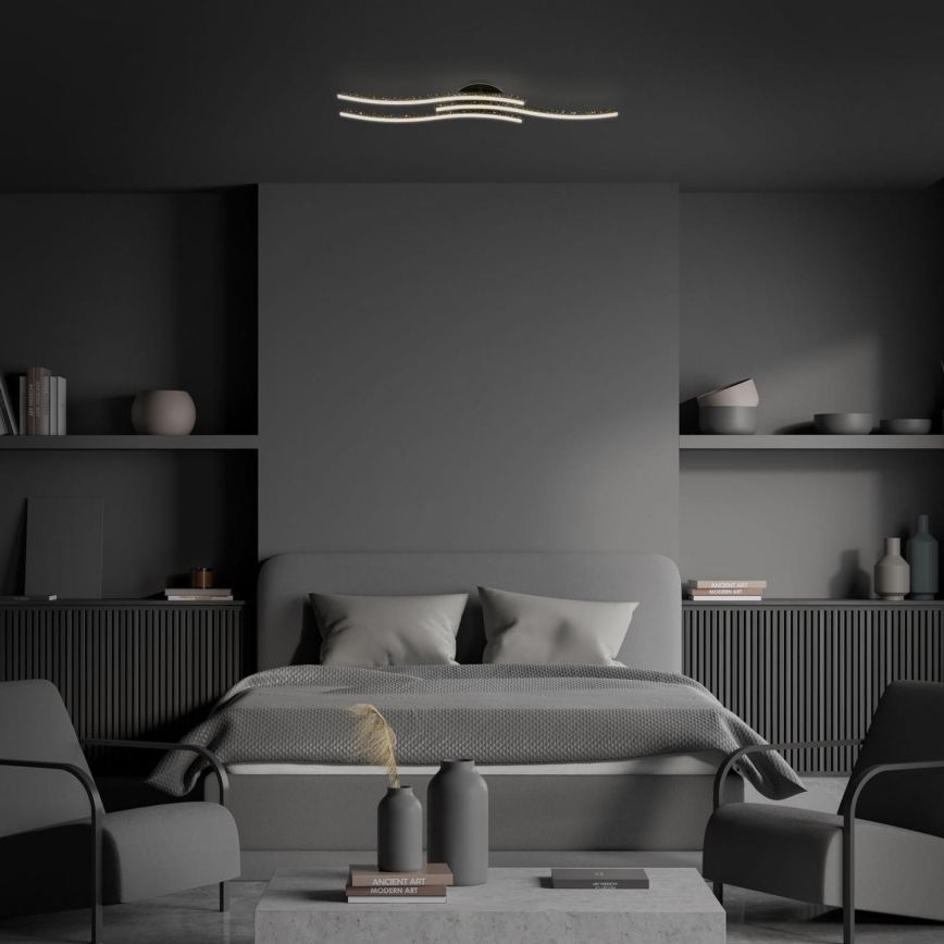 Brilo - LED lubinis šviestuvas LED/19W/230V 3000K juoda