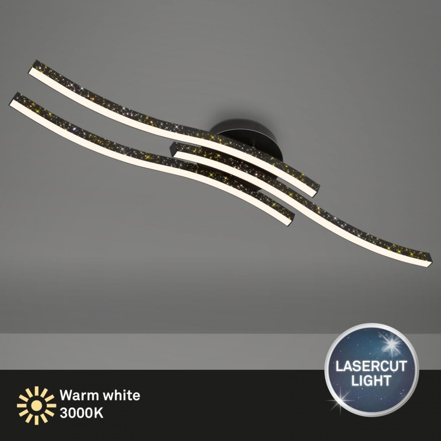 Brilo - LED lubinis šviestuvas LED/19W/230V 3000K juoda