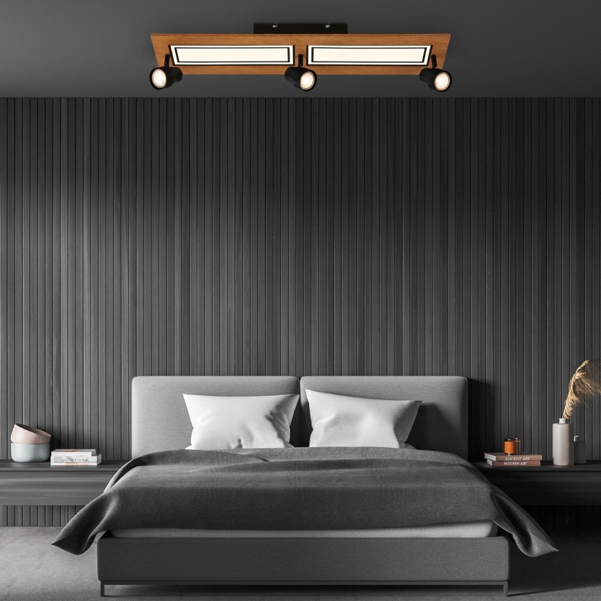 Brilo - LED lubinis šviestuvas LED/24W/230V + 3xGU10/9W 3000K