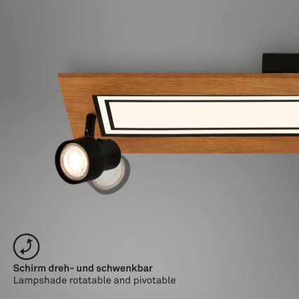 Brilo - LED lubinis šviestuvas LED/24W/230V + 3xGU10/9W 3000K
