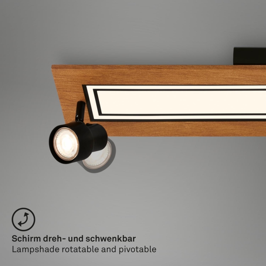 Brilo - LED lubinis šviestuvas LED/24W/230V + 3xGU10/9W 3000K
