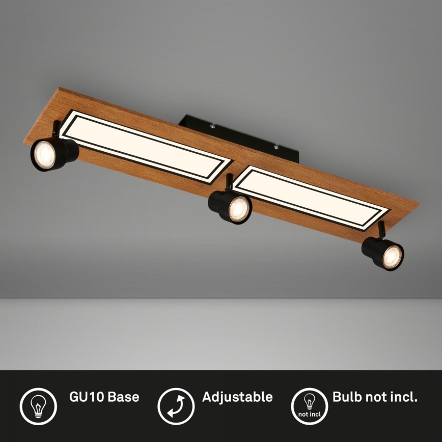 Brilo - LED lubinis šviestuvas LED/24W/230V + 3xGU10/9W 3000K