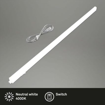 Brilo - LED po spintelėmis montuojamas LED šviestuvas LED/10W/230V 4000K 87,3 cm