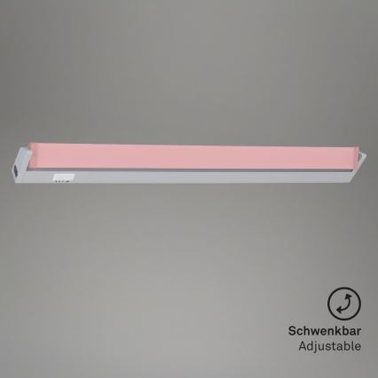 Brilo - LED po spintelės šviestuvas LED/6W/230V 2700/4000/6500K 54,5 cm sidabrinis