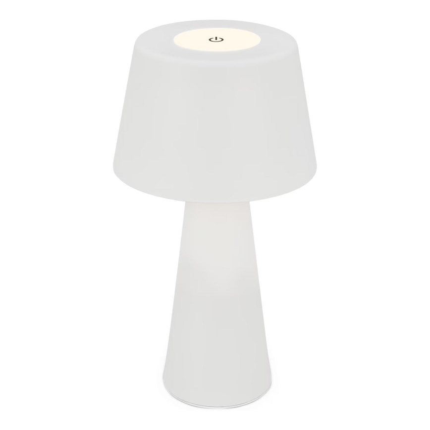 Brilo - LED Pritemdoma įkraunama lauko stalinė lempa LED/3,5W/5V IP44 balta