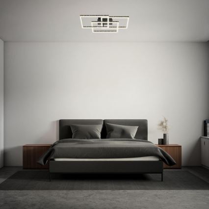 Brilo - LED Pritemdomas lubinis šviestuvas FRAME LED/57W/230V 3000K juoda