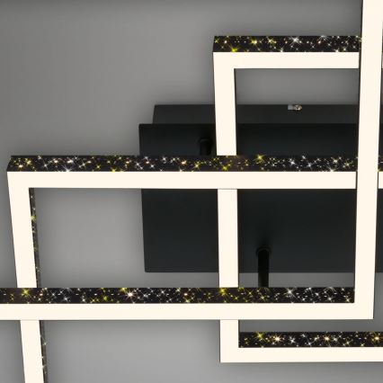 Brilo - LED Pritemdomas lubinis šviestuvas FRAME LED/57W/230V 3000K juoda