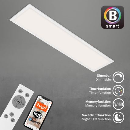 Brilo - LED Pritemdomas lubinis šviestuvas PIATTO LED/28W/230V 3000-6500K Wi-Fi Tuya + nuotolinio valdymo pultas