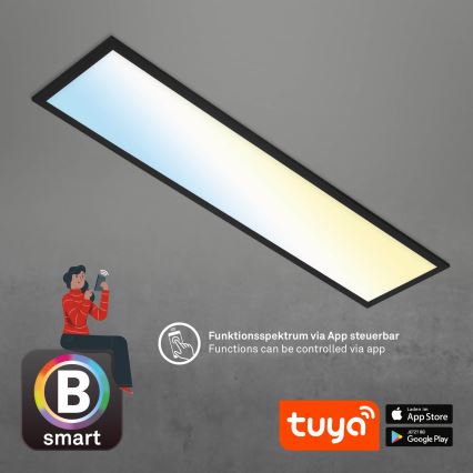 Brilo - LED Pritemdomas lubinis šviestuvas PIATTO LED/28W/230V 3000-6500K Wi-Fi Tuya + nuotolinio valdymo pultas