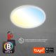 Brilo - LED Pritemdomas lubinis šviestuvas SLIM LED/22W/230V 2700-6500K Wi-Fi Tuya + nuotolinio valdymo pultas