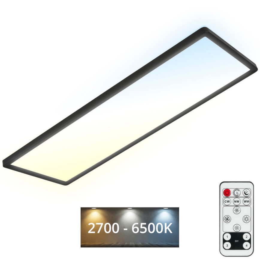 Brilo - LED Pritemdomas lubinis šviestuvas SLIM LED/23W/230V 2700-6500K + nuotolinio valdymo pultas
