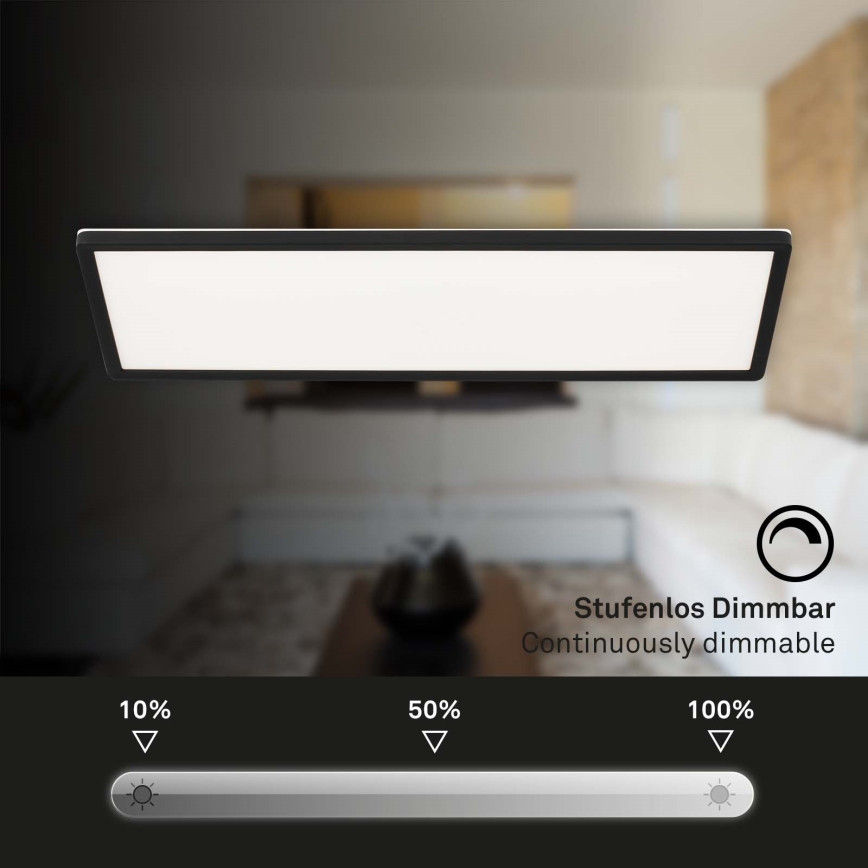 Brilo - LED Pritemdomas lubinis šviestuvas SLIM LED/23W/230V 2700-6500K + nuotolinio valdymo pultas