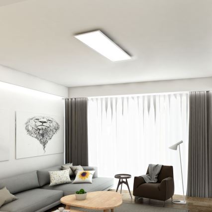 Brilo - LED Pritemdomas lubinis šviestuvas SLIM LED/24W/230V 3000-6500K 100x25 cm + nuotolinio valdymo pultas