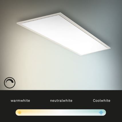 Brilo - LED Pritemdomas lubinis šviestuvas SLIM LED/24W/230V 3000-6500K 100x25 cm + nuotolinio valdymo pultas