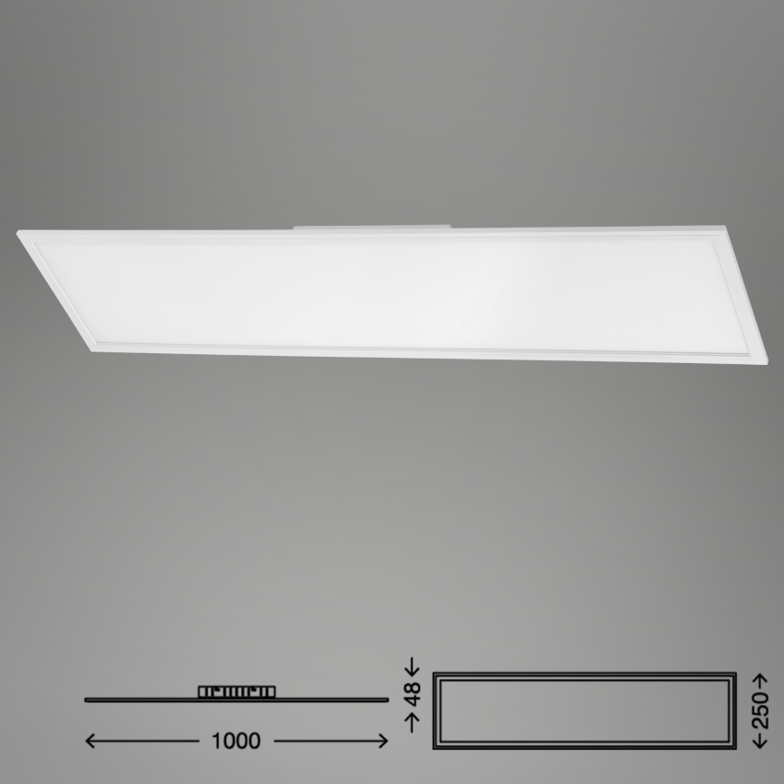 Brilo - LED Pritemdomas lubinis šviestuvas SLIM LED/24W/230V 3000-6500K 100x25 cm + nuotolinio valdymo pultas