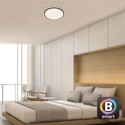 Brilo - LED Pritemdomas lubinis šviestuvas STARRY SKY LED/24W/230V 3000-6500K Wi-Fi Tuya + nuotolinio valdymo pultas