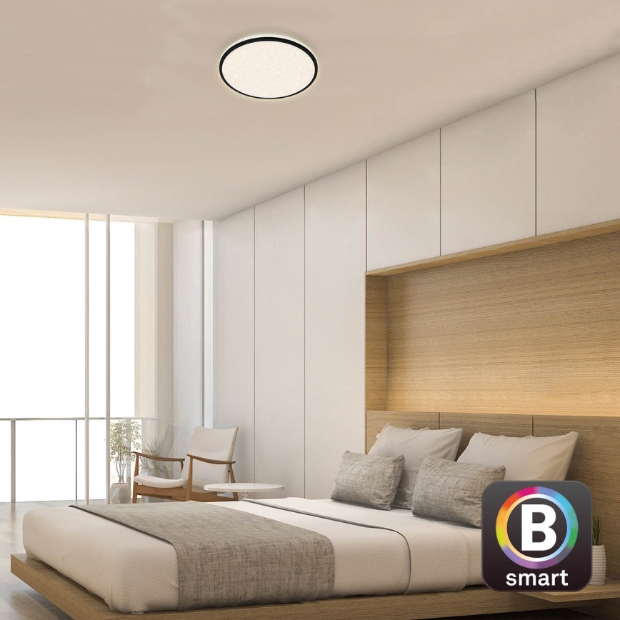 Brilo - LED Pritemdomas lubinis šviestuvas STARRY SKY LED/24W/230V 3000-6500K Wi-Fi Tuya + nuotolinio valdymo pultas