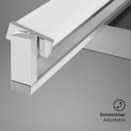 Brilo - LED pritemdomas sieninis šviestuvas LED/18W/230V 2700-4000K sidabras