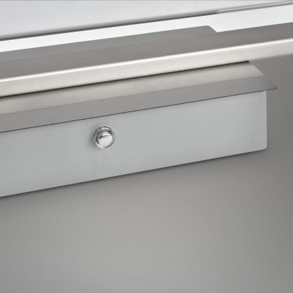 Brilo - LED pritemdomas sieninis šviestuvas LED/18W/230V 2700-4000K sidabras
