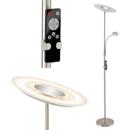 Brilo - LED pritemdomas toršeras LED/29,5W/230V + LED/3,5W 3000-6000K + nuotolinio valdymo pultas