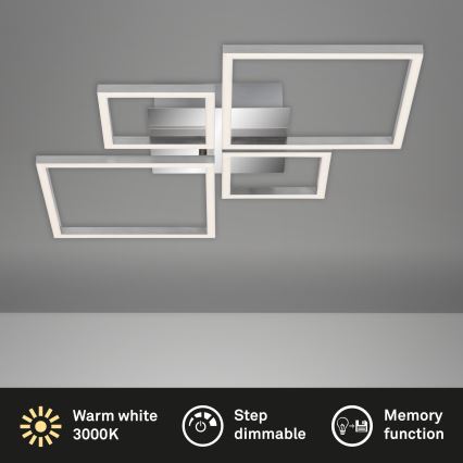 Brilo - LED Pritemdomas tvirtinamas sietynas FRAME LED/44W/230V